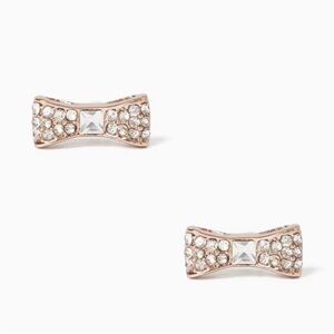 Kate Spade Crystal Bow Earrings